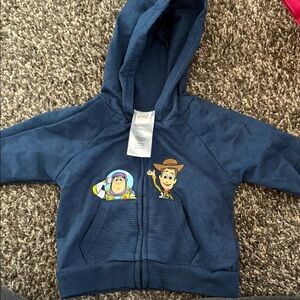 Disney Kids Navy Hoodie with Toy Story Print